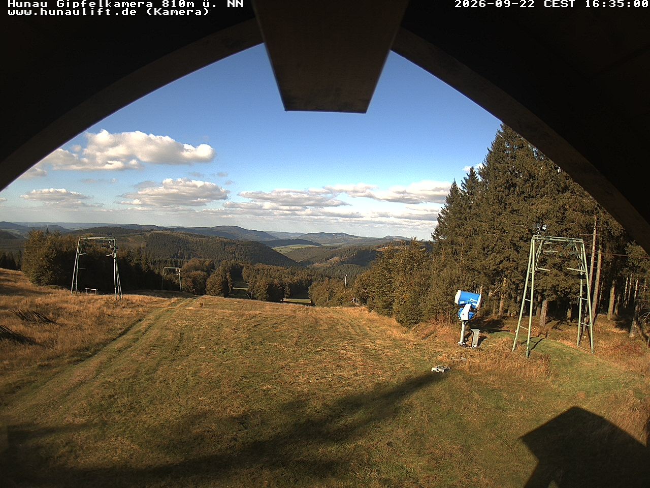 Archiv Foto Webcam Hunaulift (Sauerland)