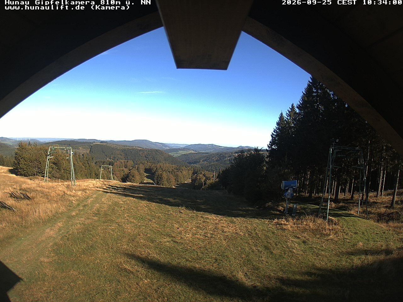 Archiv Foto Webcam Hunaulift (Sauerland)
