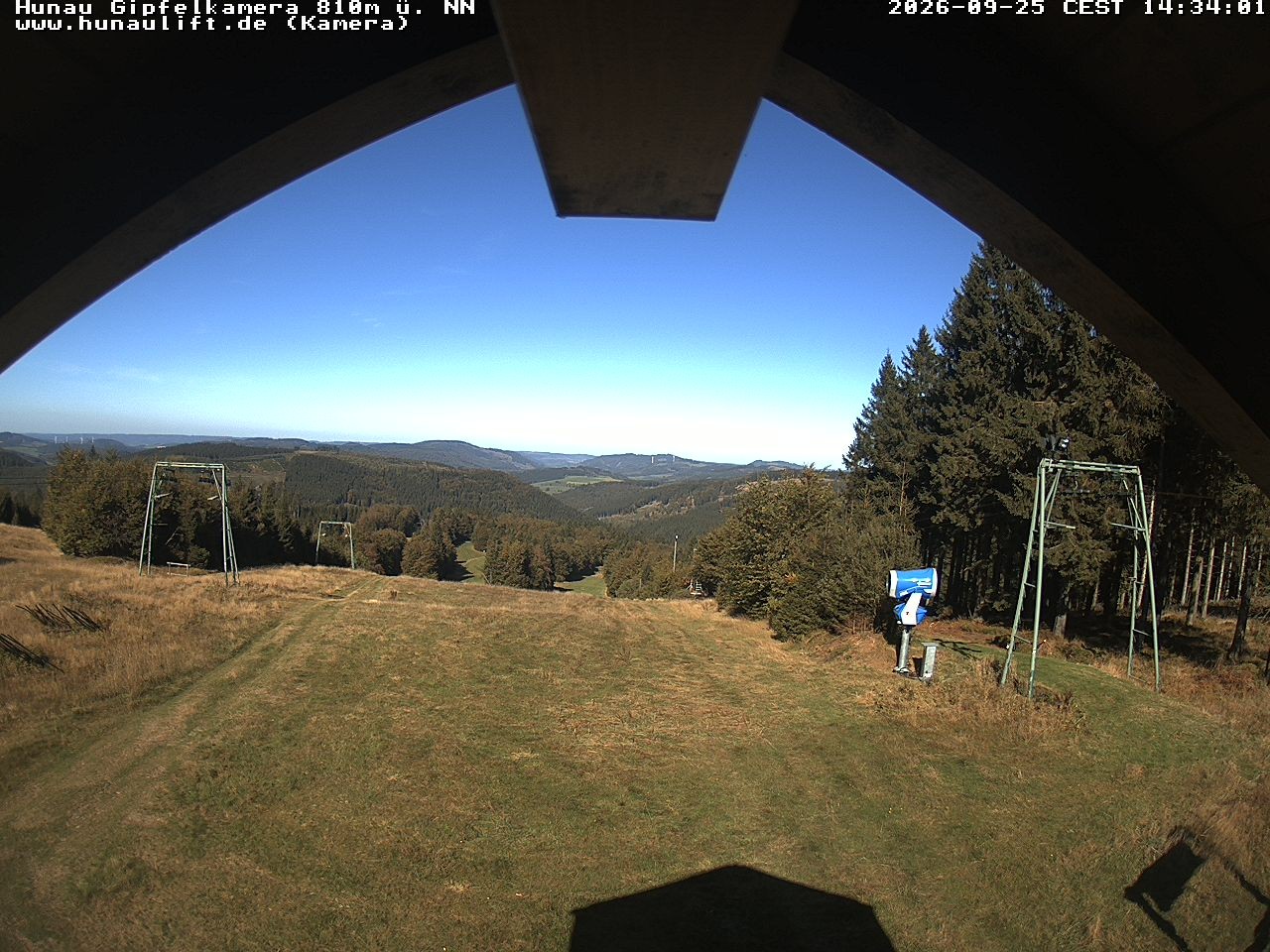 Archiv Foto Webcam Hunaulift (Sauerland)
