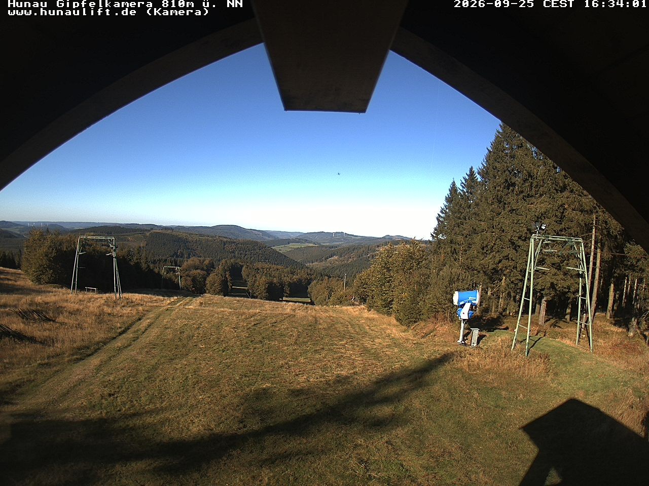 Archiv Foto Webcam Hunaulift (Sauerland)