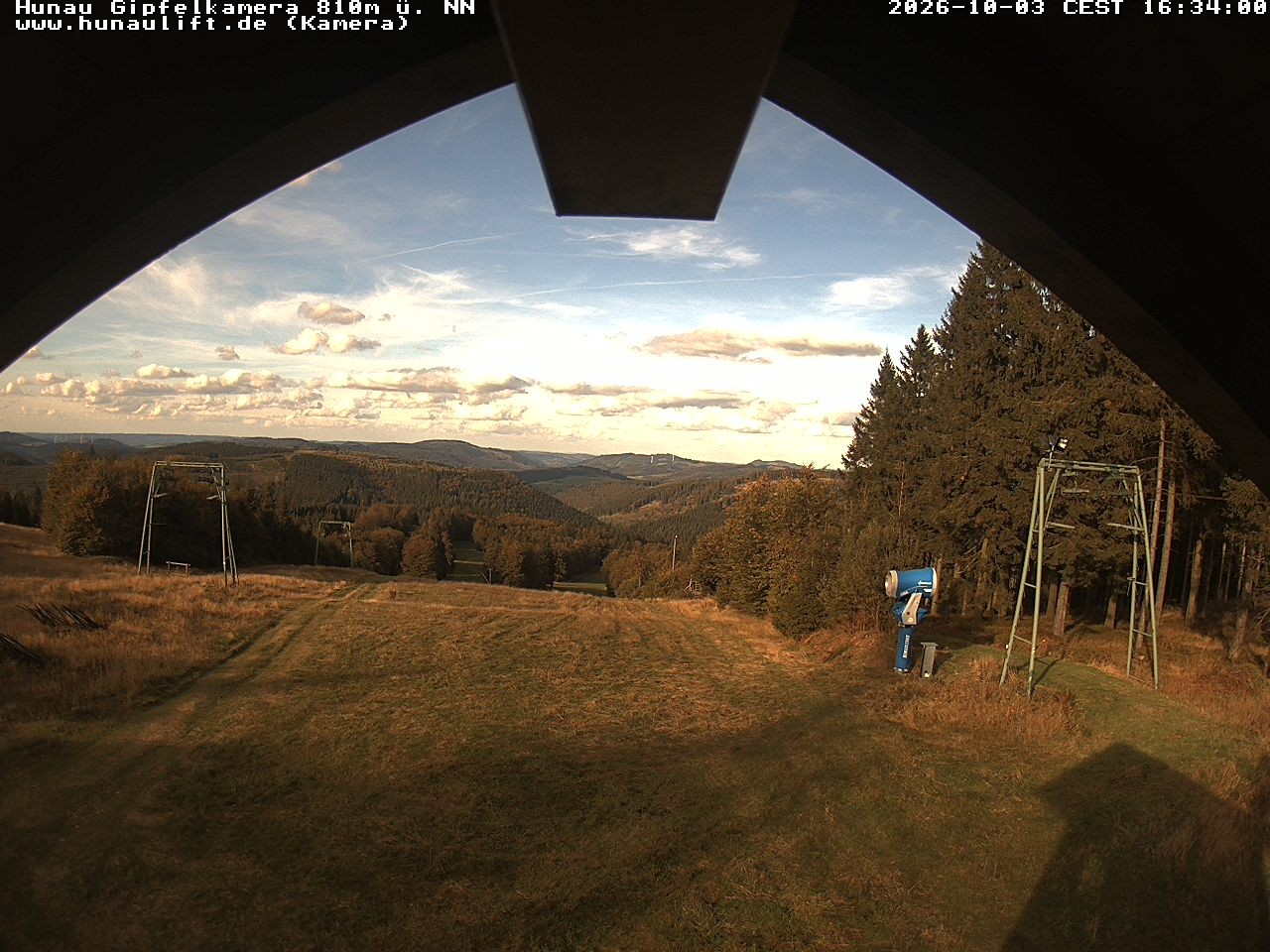 Archiv Foto Webcam Hunaulift (Sauerland)