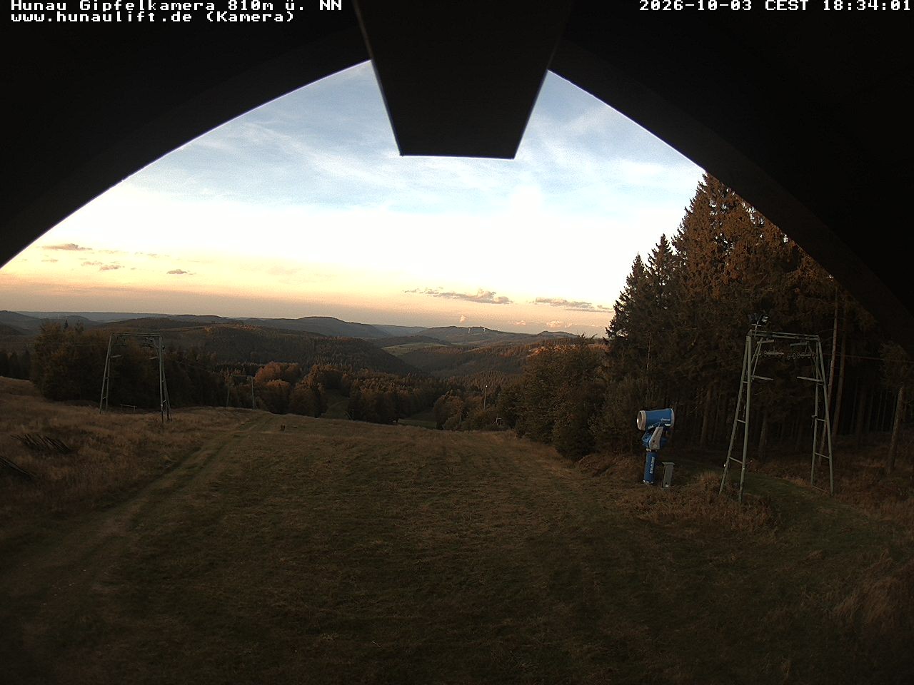 Archiv Foto Webcam Hunaulift (Sauerland)