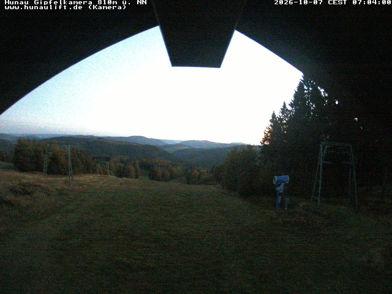 Archived image Webcam Hunaulift (Sauerland)