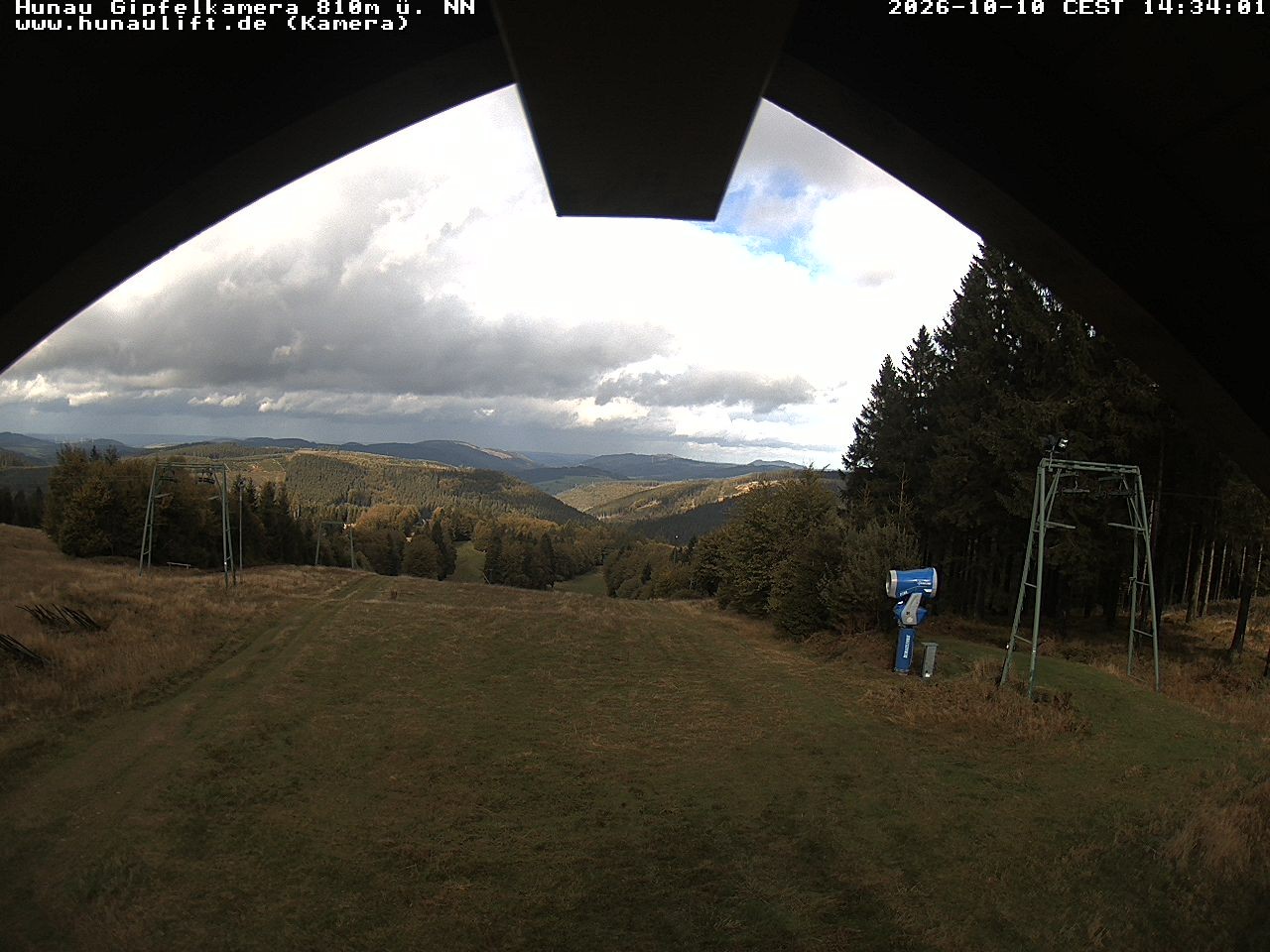 Archived image Webcam Hunaulift (Sauerland)