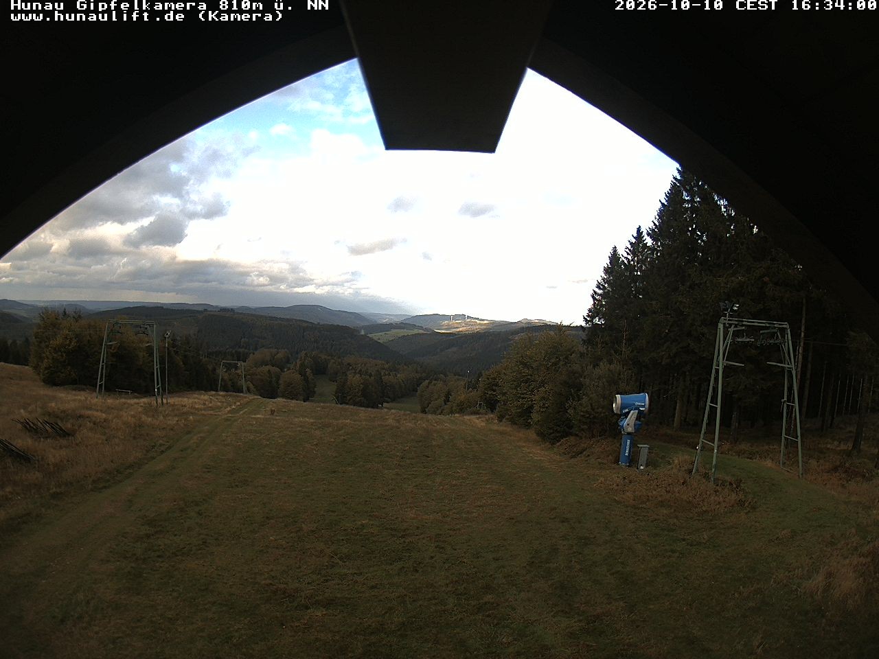 Archived image Webcam Hunaulift (Sauerland)