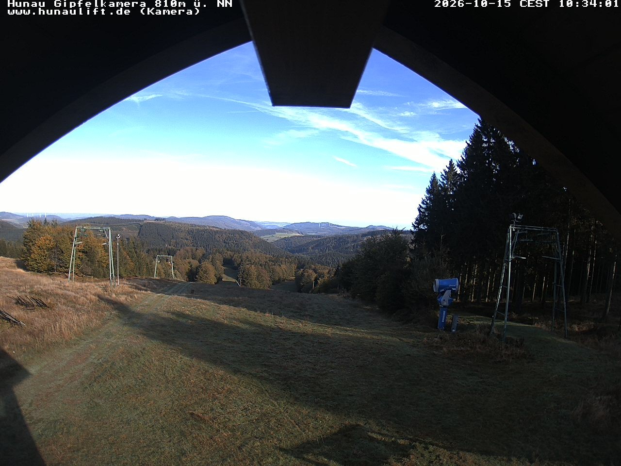 Archiv Foto Webcam Hunaulift (Sauerland)