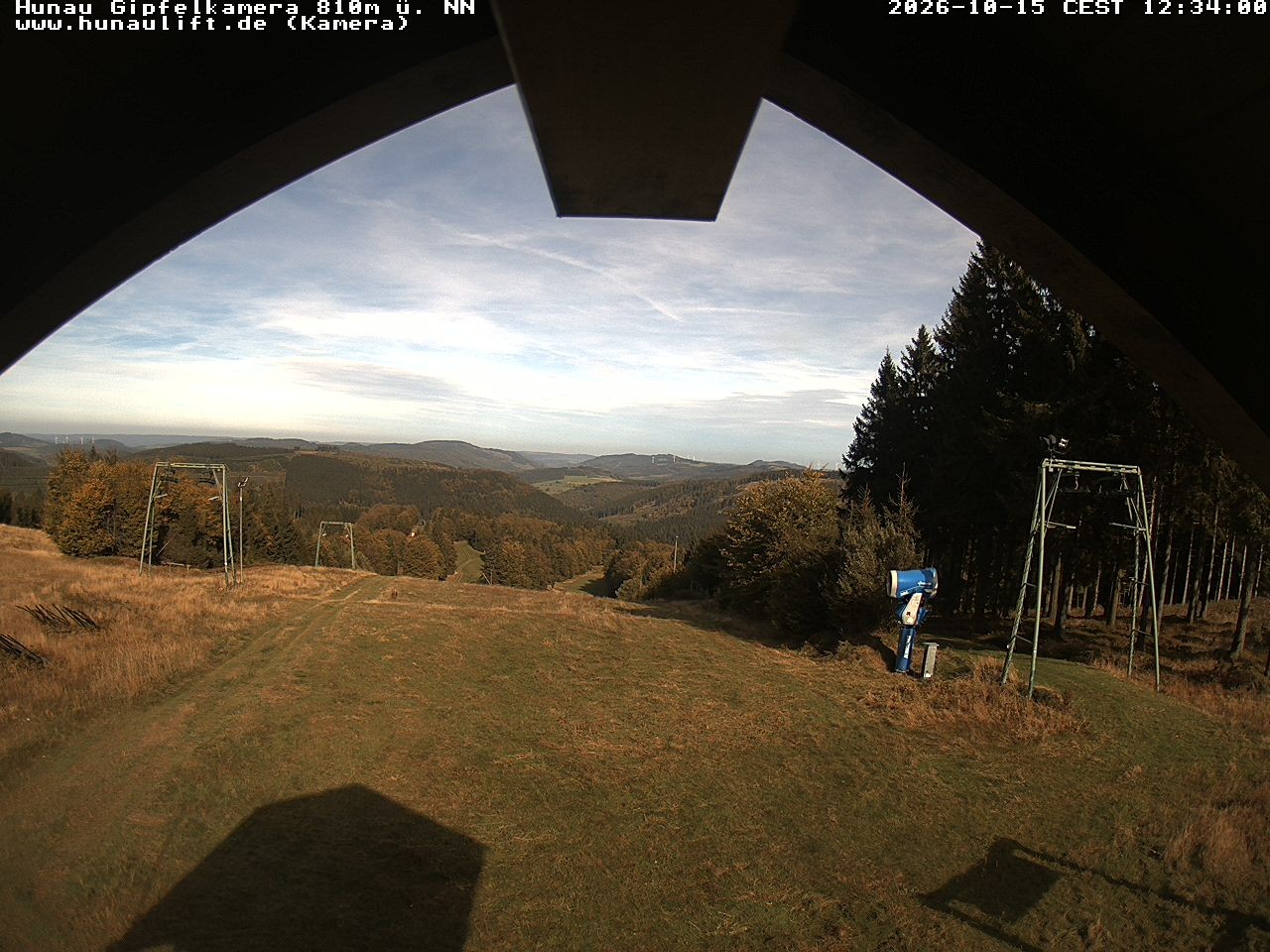 Archiv Foto Webcam Hunaulift (Sauerland)
