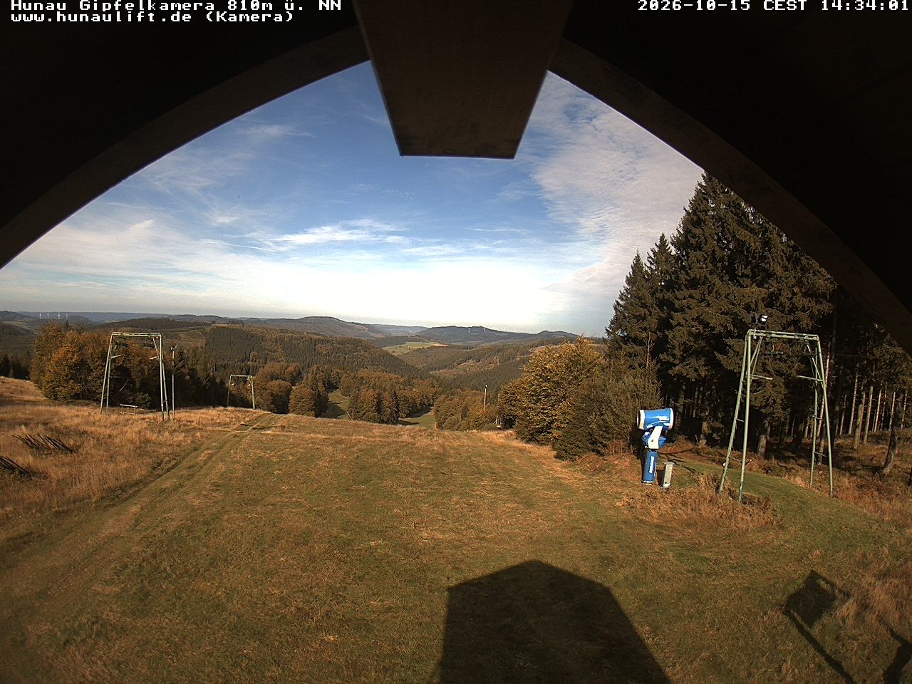 Archiv Foto Webcam Hunaulift (Sauerland)