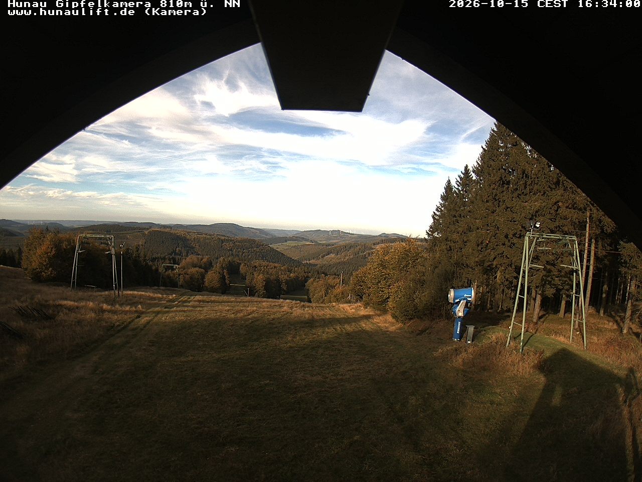 Archiv Foto Webcam Hunaulift (Sauerland)