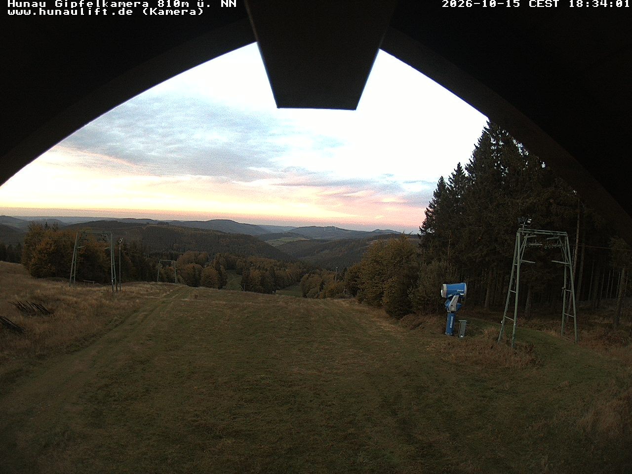 Archiv Foto Webcam Hunaulift (Sauerland)