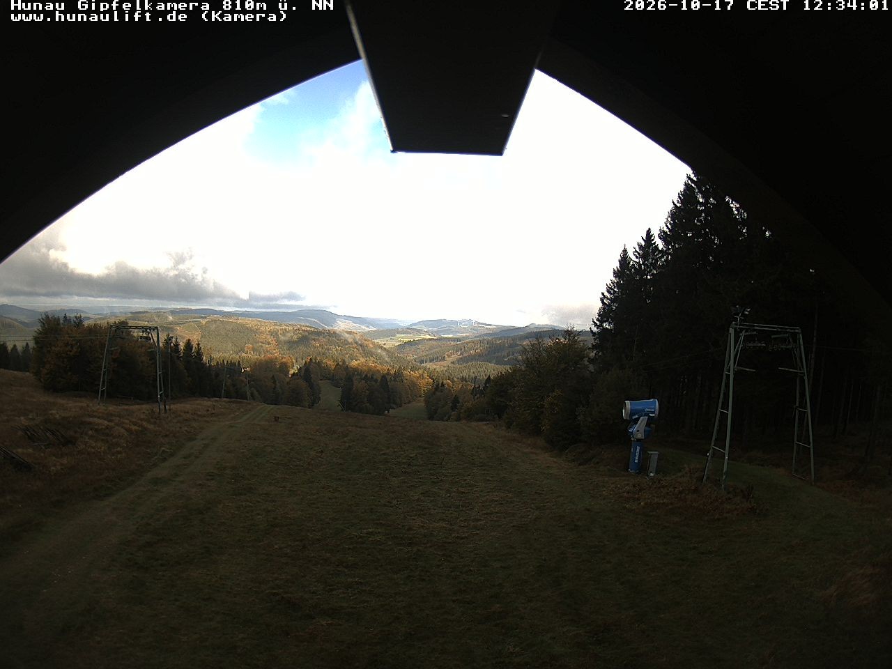 Archived image Webcam Hunaulift (Sauerland)