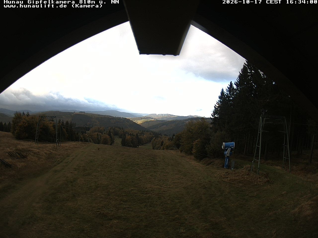Archived image Webcam Hunaulift (Sauerland)