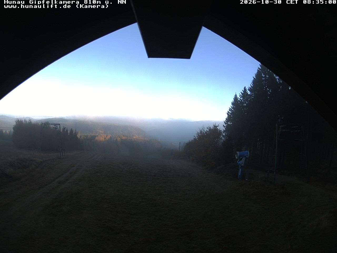 Archived image Webcam Hunaulift (Sauerland)
