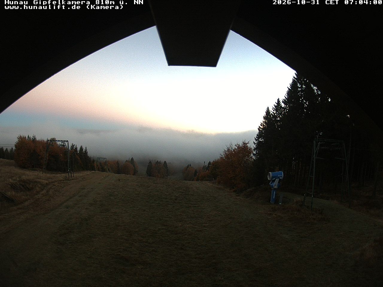 Archiv Foto Webcam Hunaulift (Sauerland)