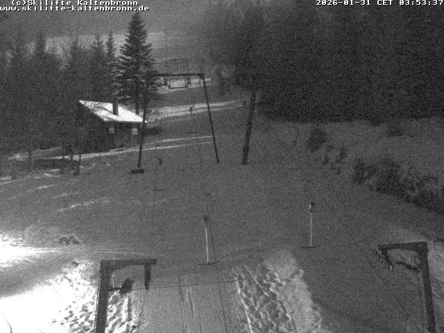 Archived image Webcam Black Forest: Base station Kaltenbronn
