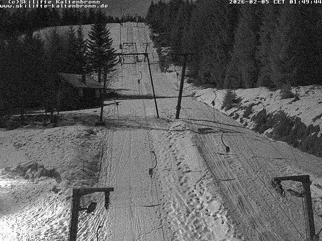 Archived image Webcam Black Forest: Base station Kaltenbronn