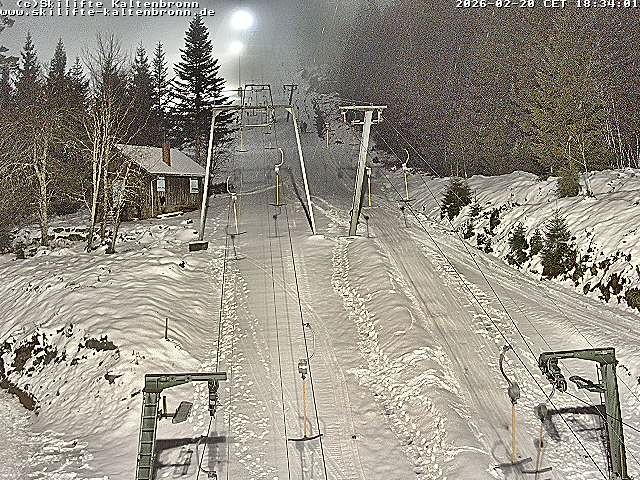Archiv Foto Webcam Schwarzwald: Lift bei Kaltenbronn