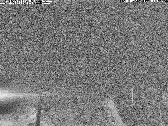 Archived image Webcam Black Forest: Base station Kaltenbronn