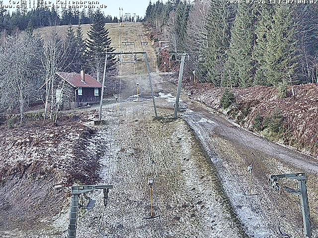 Archived image Webcam Black Forest: Base station Kaltenbronn