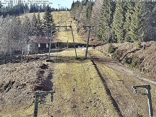 Archived image Webcam Black Forest: Base station Kaltenbronn