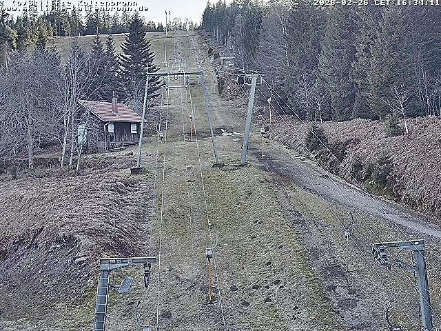 Archived image Webcam Black Forest: Base station Kaltenbronn