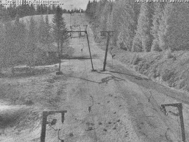 Archiv Foto Webcam Schwarzwald: Lift bei Kaltenbronn