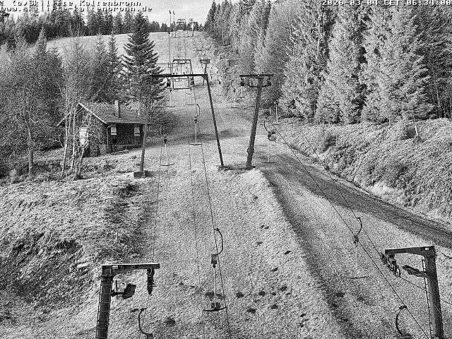 Archived image Webcam Black Forest: Base station Kaltenbronn