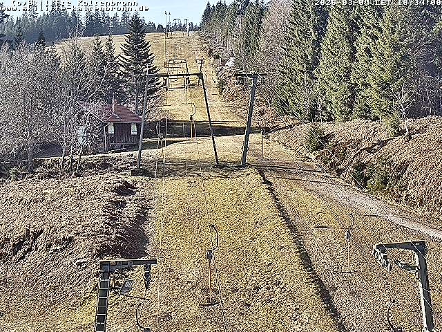 Archived image Webcam Black Forest: Base station Kaltenbronn