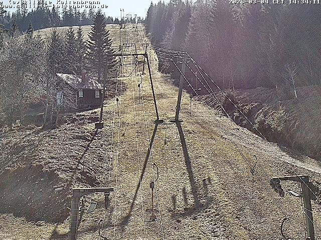 Archived image Webcam Black Forest: Base station Kaltenbronn