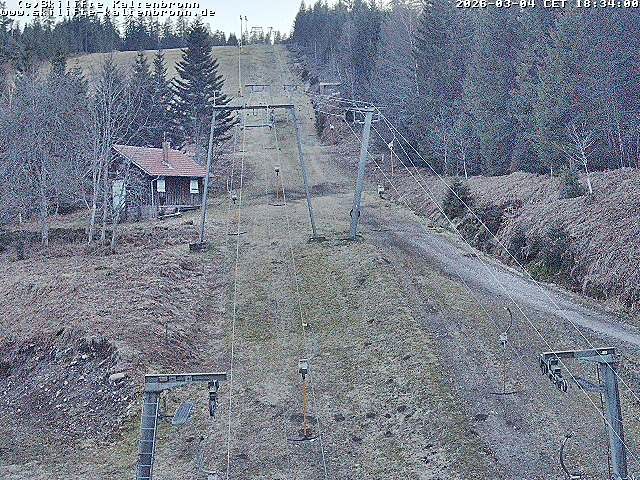 Archived image Webcam Black Forest: Base station Kaltenbronn