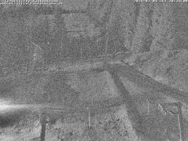 Archived image Webcam Black Forest: Base station Kaltenbronn