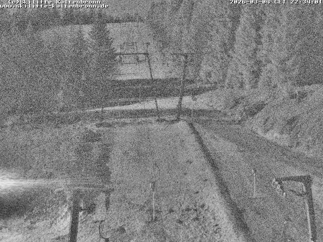 Archived image Webcam Black Forest: Base station Kaltenbronn