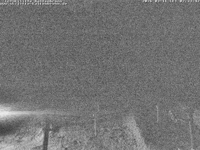 Archived image Webcam Black Forest: Base station Kaltenbronn