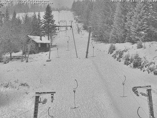 Archiv Foto Webcam Schwarzwald: Lift bei Kaltenbronn