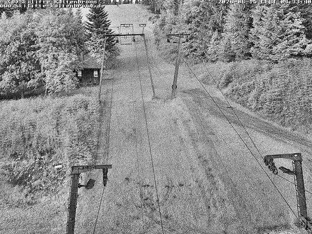 Archived image Webcam Black Forest: Base station Kaltenbronn