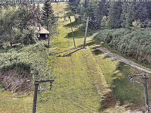 Archived image Webcam Black Forest: Base station Kaltenbronn