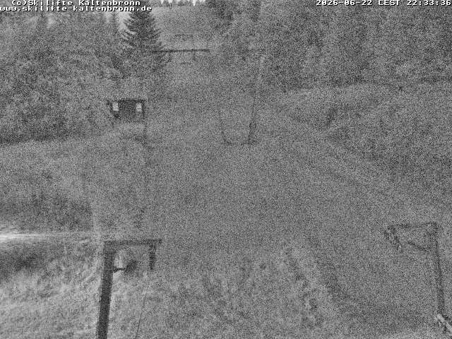 Archived image Webcam Black Forest: Base station Kaltenbronn