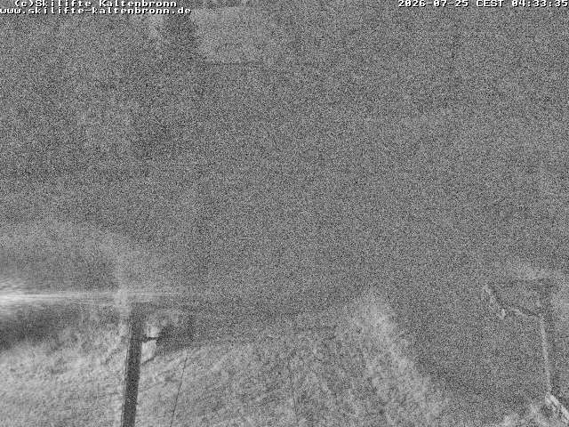 Archived image Webcam Black Forest: Base station Kaltenbronn