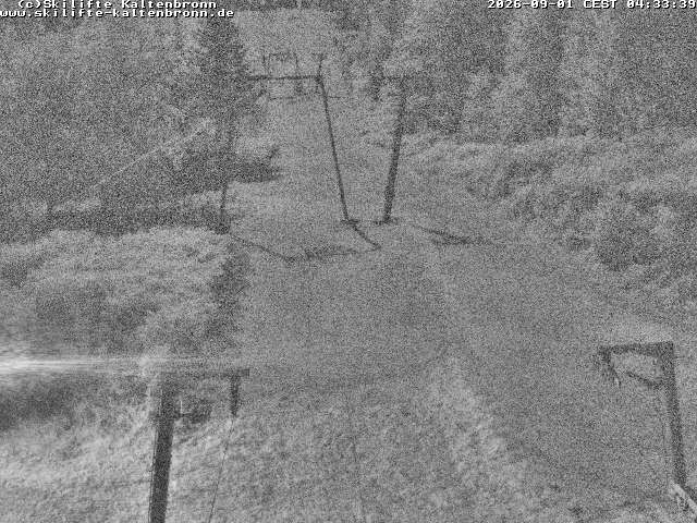 Archived image Webcam Black Forest: Base station Kaltenbronn