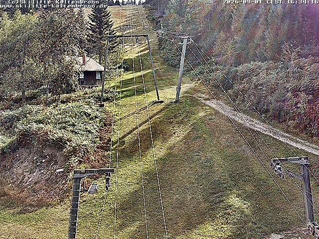 Archived image Webcam Black Forest: Base station Kaltenbronn