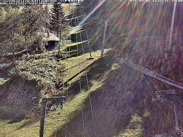Archived image Webcam Black Forest: Base station Kaltenbronn