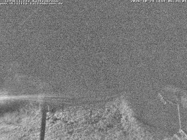 Archived image Webcam Black Forest: Base station Kaltenbronn