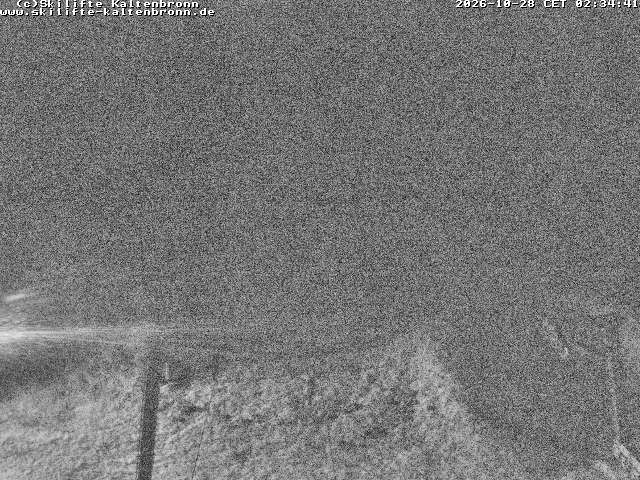 Archived image Webcam Black Forest: Base station Kaltenbronn