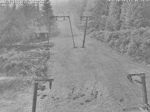 Archived image Webcam Black Forest: Base station Kaltenbronn