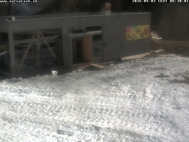 Archiv Foto Webcam Die Hossa Bar am Corvatsch