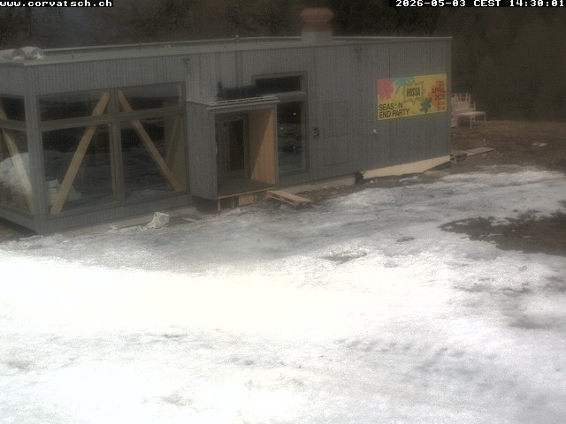 Archiv Foto Webcam Die Hossa Bar am Corvatsch