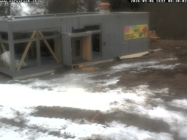 Archiv Foto Webcam Die Hossa Bar am Corvatsch
