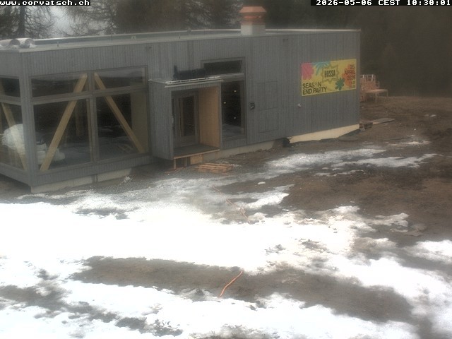Archiv Foto Webcam Die Hossa Bar am Corvatsch