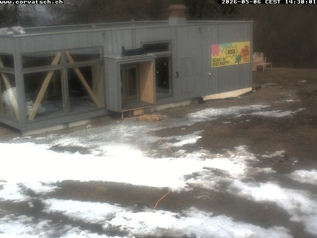 Archived image Webcam St. Moritz - Corvatsch: Hossa Bar