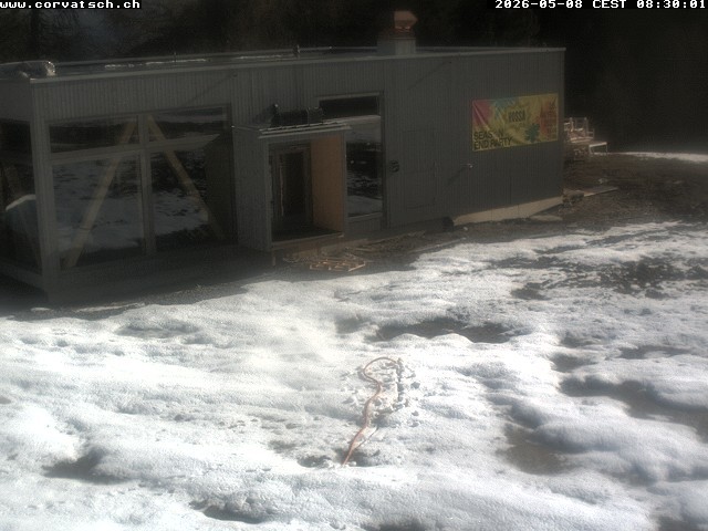 Archiv Foto Webcam Die Hossa Bar am Corvatsch